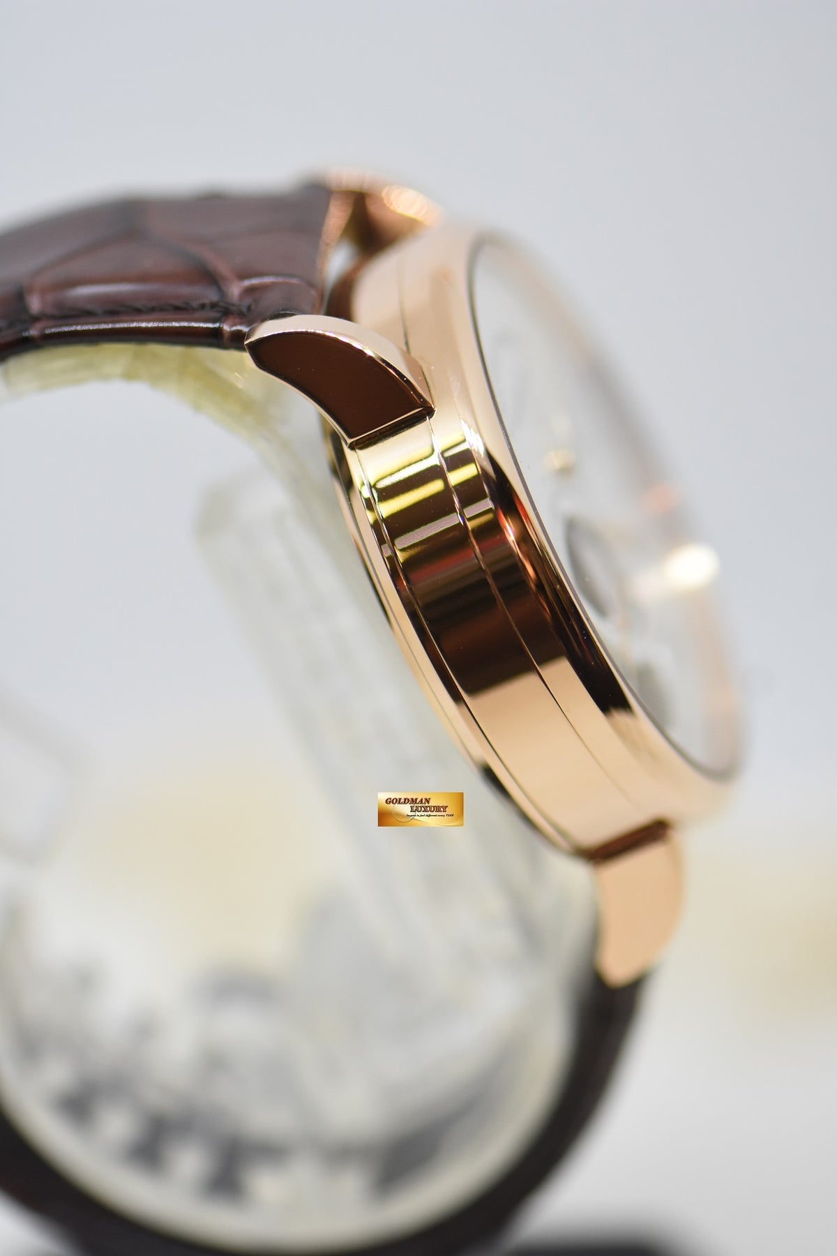 A.LANGE & SOHNE RICHARD LANGE TOURBILLON “POUR Le MERITE ROSE GOLD IN LEATHER STRAP MANUAL WINDING 760.032 (MINT)