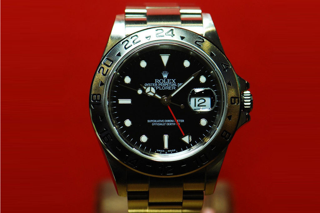Watch the Clock - Rolex Explorer II Ref 16570 Black