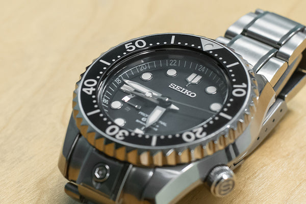 Watch the Clock - Seiko Prospex Marinemaster Spring Drive GMT Ref SBDB001