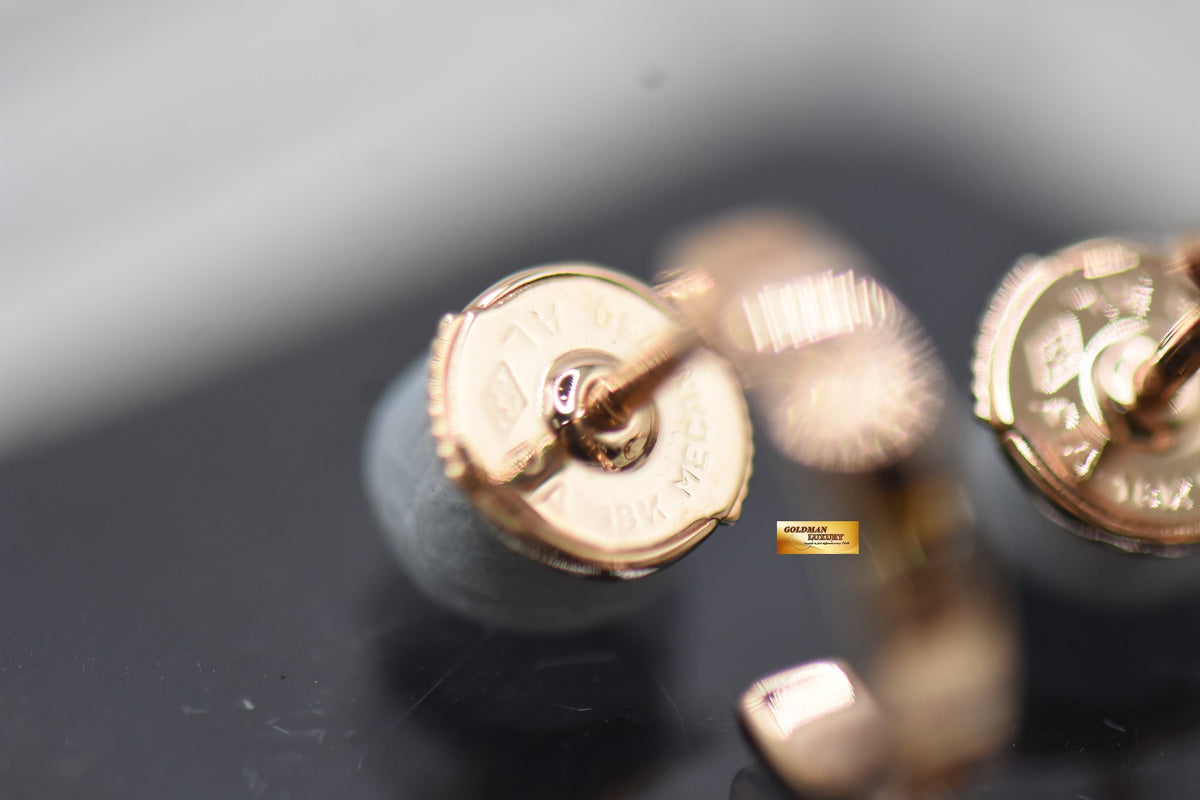 [SOLD] CARTIER LOVE ROSE GOLD EAR RINGS