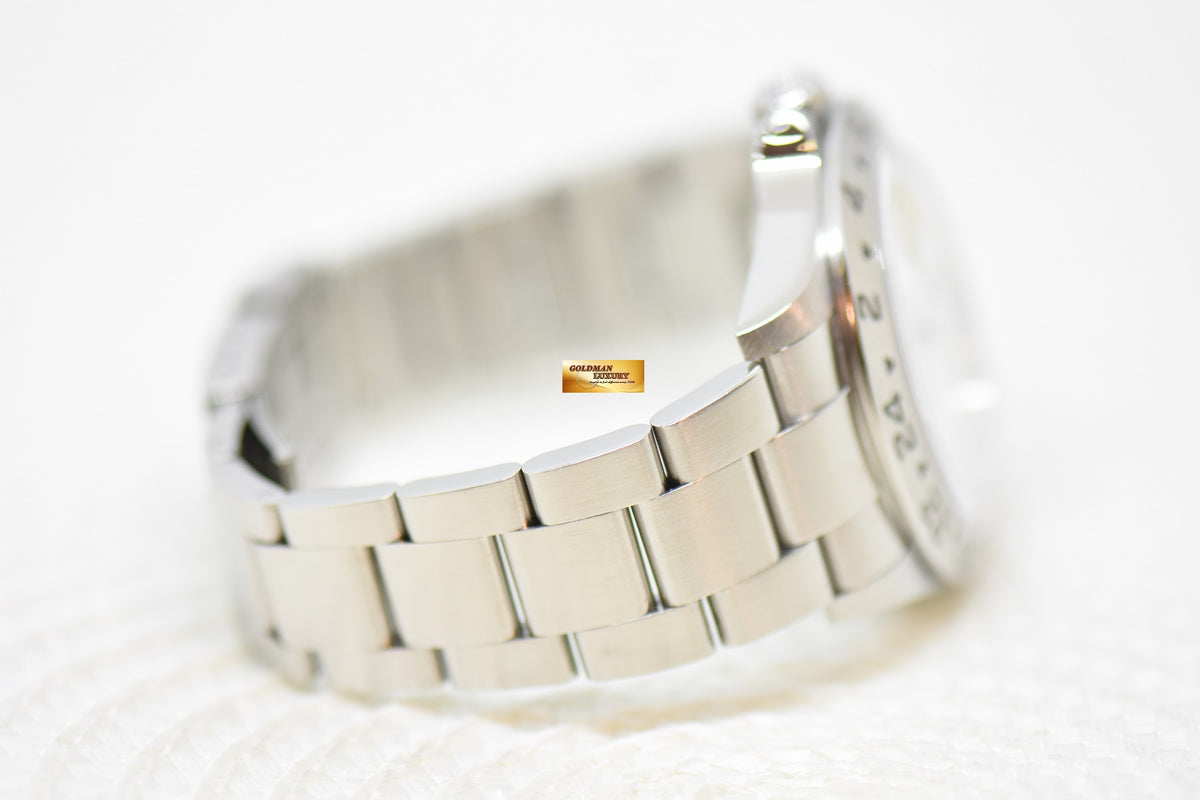 [SOLD] ROLEX OYSTER PERPETUAL EXPLORER II 40mm STEEL WHITE POLAR DIAL CALIBRE 3186 16570 (NO PINHOLE) (MINT)