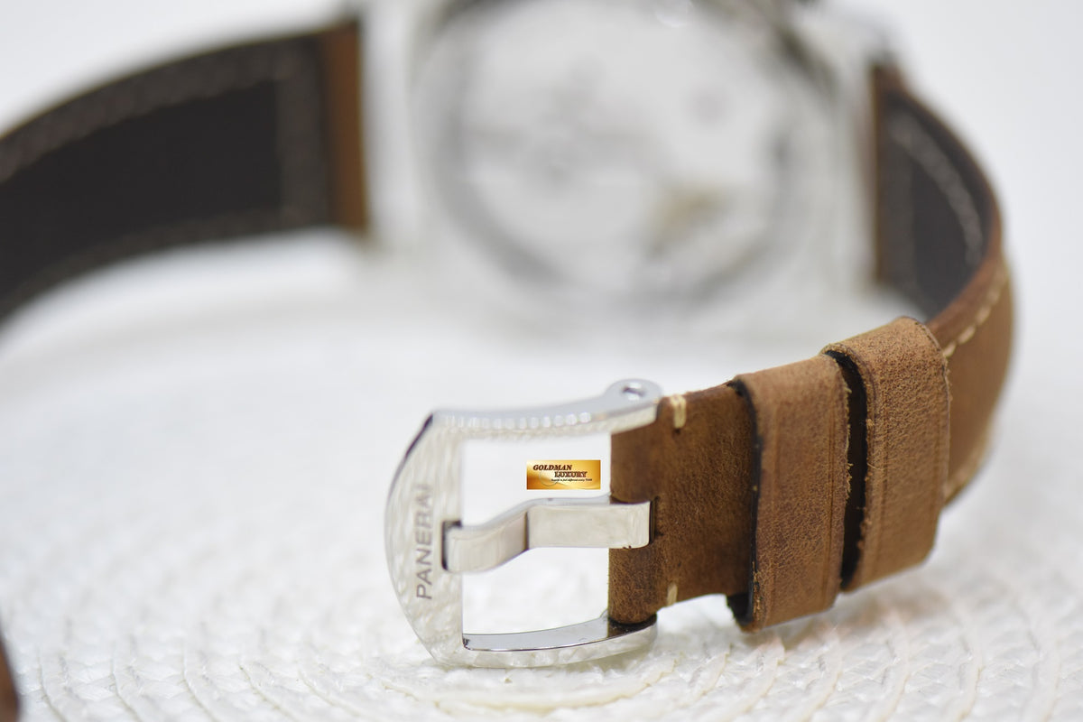 [SOLD] PANERAI RADIOMIR 1940 3 DAYS 42mm STEEL IN LEATHER WHITE DIAL AUTOMATIC PAM 655 (LNIB)