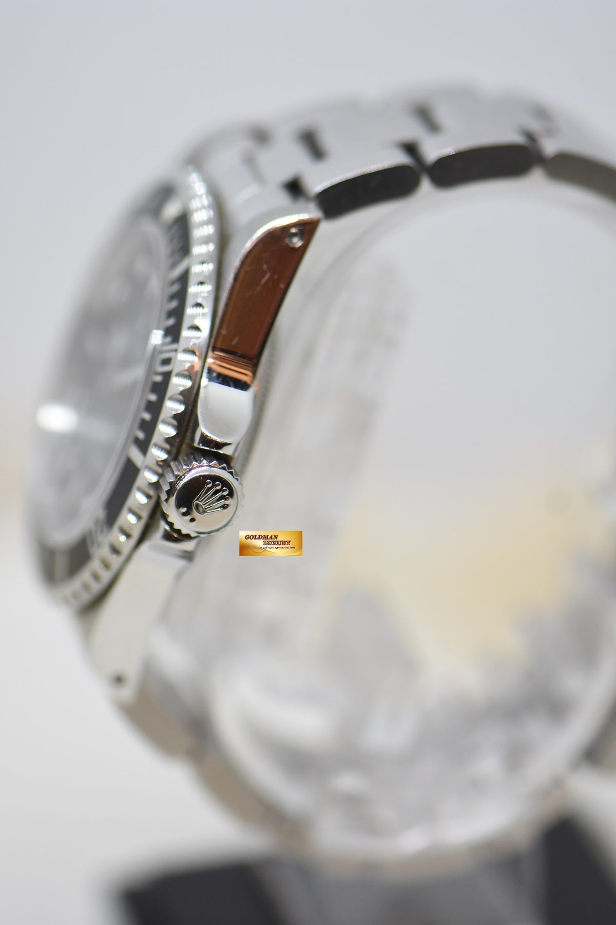[SOLD] ROLEX OYSTER PERPETUAL SUBMARINER NO DATE 40mm 4 LINERS DIAL BLACK OYSTER STEEL BRACELET 14060M (NEAR MINT)