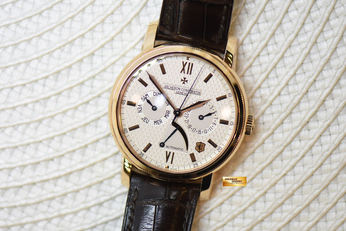 [SOLD] VACHERON CONSTANTIN JUBILEE 1755 250TH ANNIVERSARY ROSE GOLD LIMITED EDITION AUTOMATIC 85250/000R (MINT)