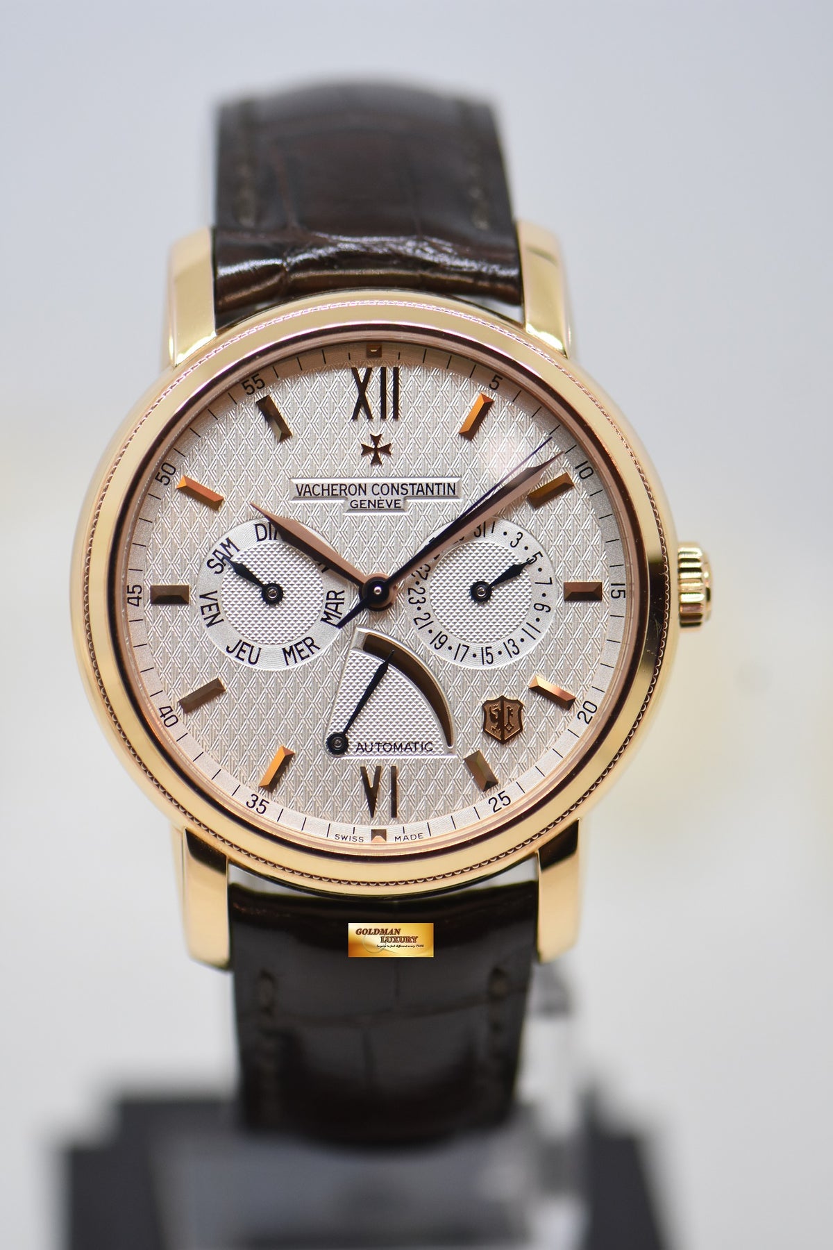 [SOLD] VACHERON CONSTANTIN JUBILEE 1755 250TH ANNIVERSARY ROSE GOLD LIMITED EDITION AUTOMATIC 85250/000R (MINT)
