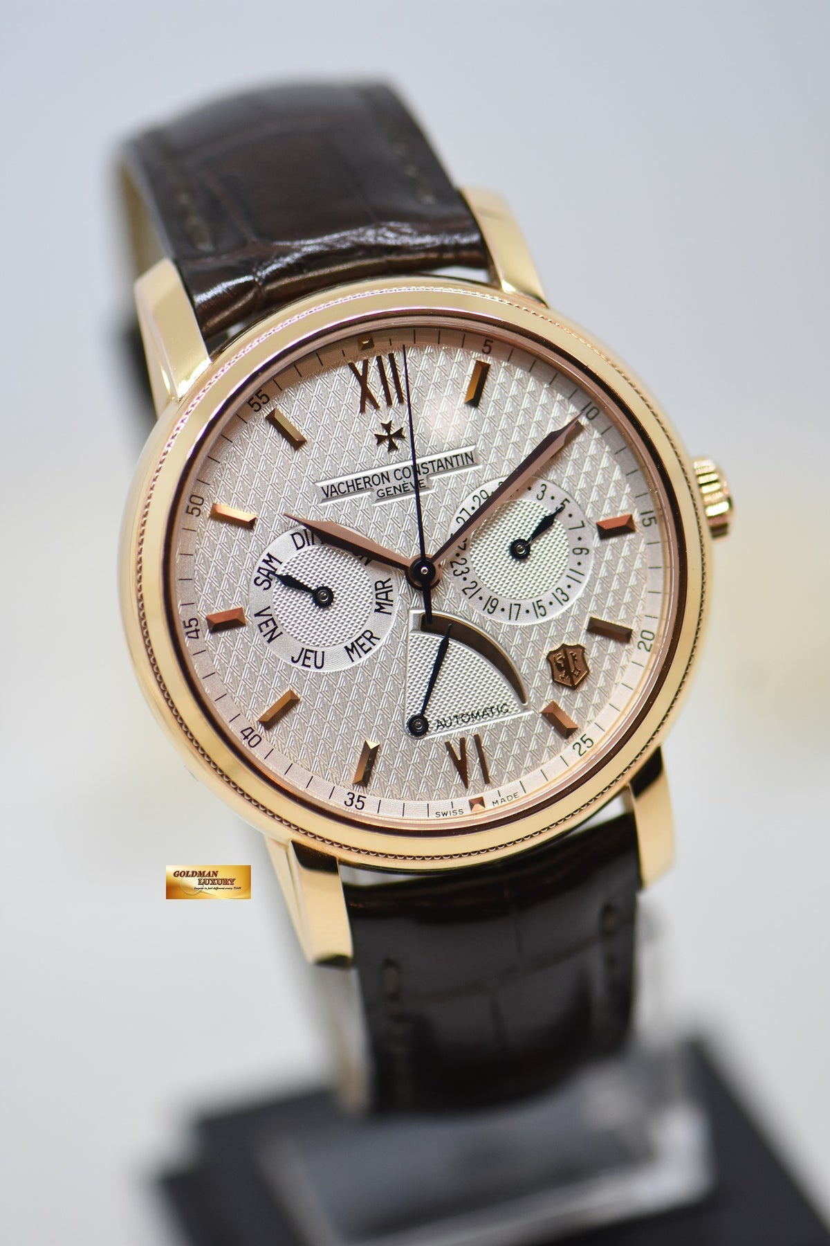 [SOLD] VACHERON CONSTANTIN JUBILEE 1755 250TH ANNIVERSARY ROSE GOLD LIMITED EDITION AUTOMATIC 85250/000R (MINT)