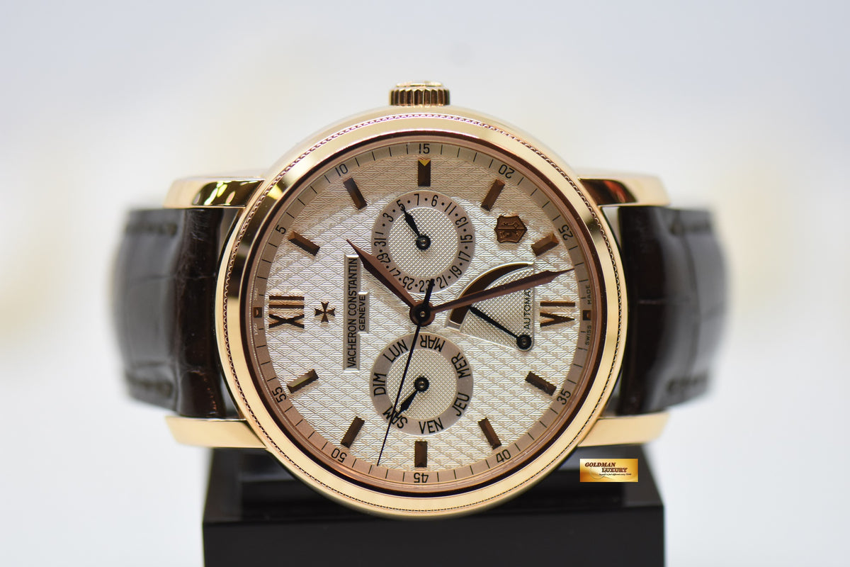 [SOLD] VACHERON CONSTANTIN JUBILEE 1755 250TH ANNIVERSARY ROSE GOLD LIMITED EDITION AUTOMATIC 85250/000R (MINT)