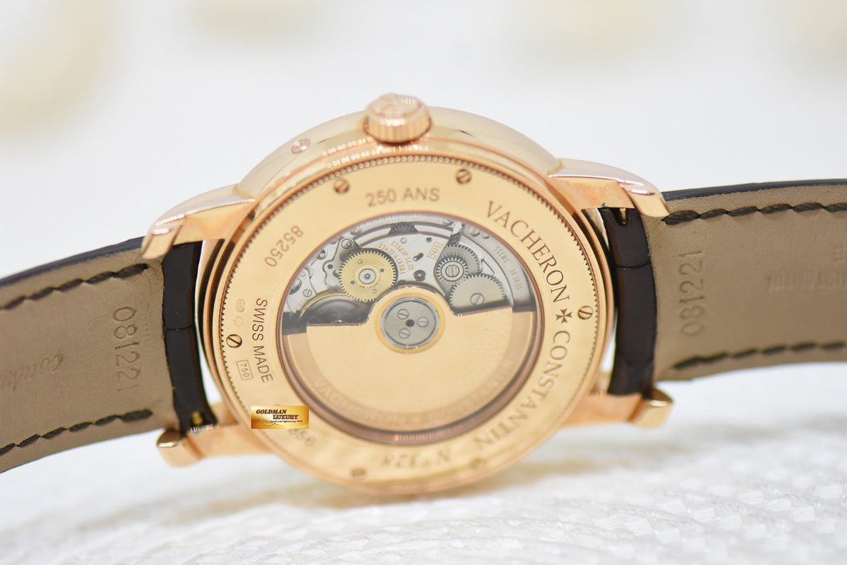 [SOLD] VACHERON CONSTANTIN JUBILEE 1755 250TH ANNIVERSARY ROSE GOLD LIMITED EDITION AUTOMATIC 85250/000R (MINT)