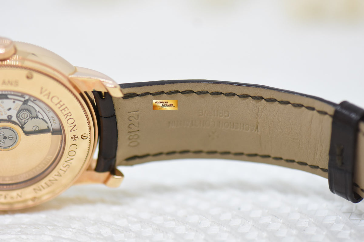 [SOLD] VACHERON CONSTANTIN JUBILEE 1755 250TH ANNIVERSARY ROSE GOLD LIMITED EDITION AUTOMATIC 85250/000R (MINT)