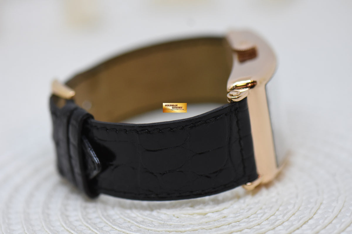 [SOLD] FRANCK MULLER LONG ISLAND ROSE GOLD IN LEATHER DRAG HOUR MOONPHASE COMPLICATION AUTOMATIC 1250H IRL (MINT)