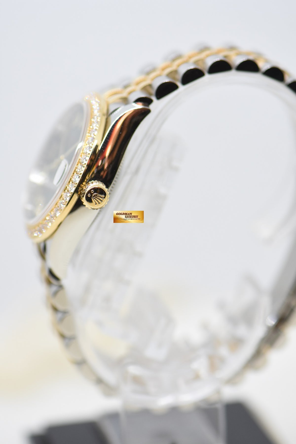 [SOLD] ROLEX OYSTER DATEJUST 31mm GREEN DIAL “VI” ORIGINAL DIAMOND BEZEL HALF GOLD IN JUBILEE BRACELET 278383RBR (BRAND NEW - UNWORN)