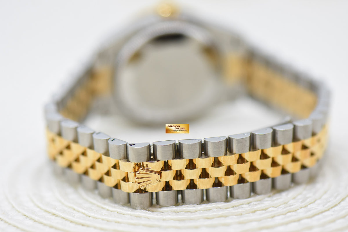 [SOLD] ROLEX OYSTER DATEJUST 31mm GREEN DIAL “VI” ORIGINAL DIAMOND BEZEL HALF GOLD IN JUBILEE BRACELET 278383RBR (BRAND NEW - UNWORN)