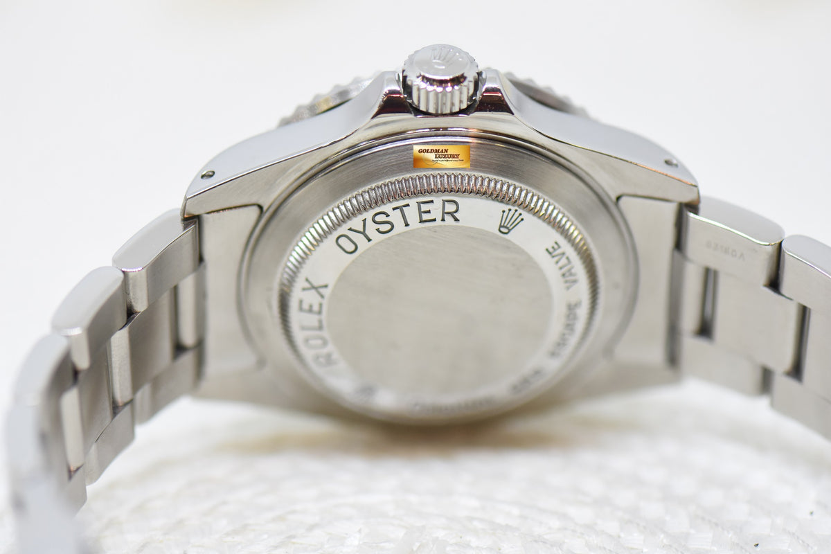 [SOLD] ROLEX OYSTER SEA-DWELLER 40mm OYSTER STEEL BRACELET BLACK 16600 (MINT)