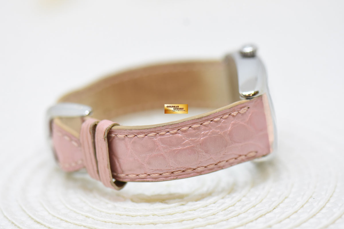 [SOLD] FRANCK MULLER CASABLANCA CURVEX STEEL PINK QUARTZ 7502 QZ (MINT)