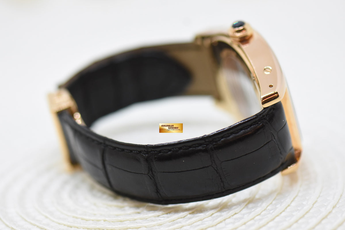 [SOLD] CARTIER PARIS CPCP TORTUE XL MEN’S 18K ROSE GOLD MANUAL WINDING 2763 (MINT)