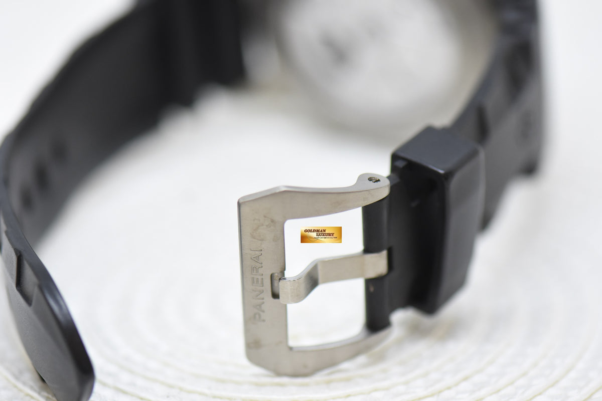 [SOLD] PANERAI LUMINOR SUBMERSIBLE 47mm TITANIUM BLACK DIAL AUTOMATIC PAM 305 (MINT)