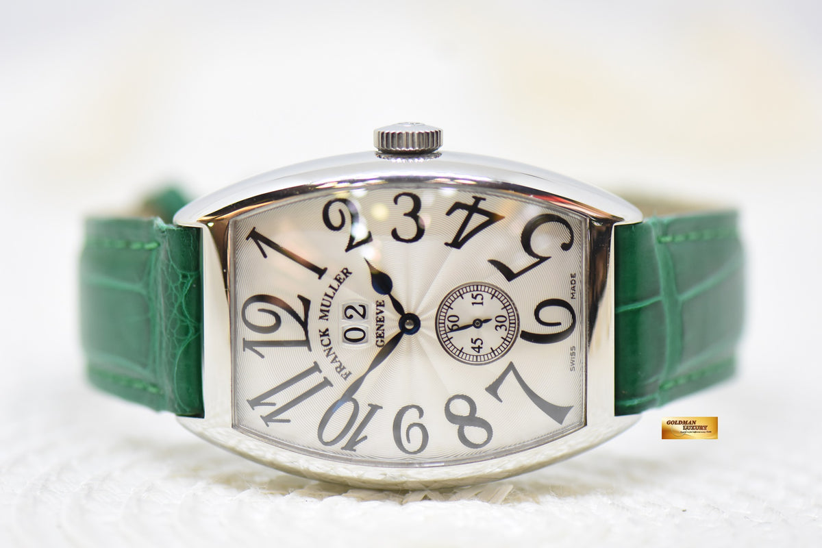 [SOLD] FRANCK MULLER CINTREE CURVEX STEEL BIG DATE SUB-SEC DIAL AUTOMATIC 6850 S6 GG (MINT)