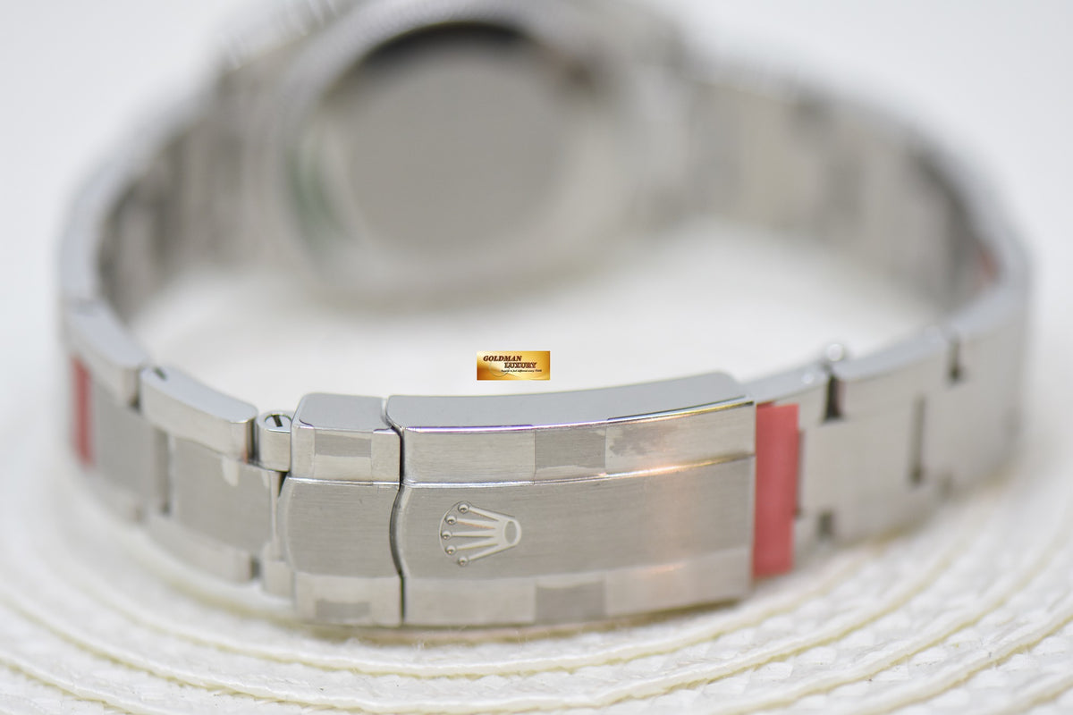 [SOLD] ROLEX OYSTER PERPETUAL 31mm STEEL IN OYSTER BRACELET SUNBURST PINK DIAL 277200 (NEW-UNWORN)