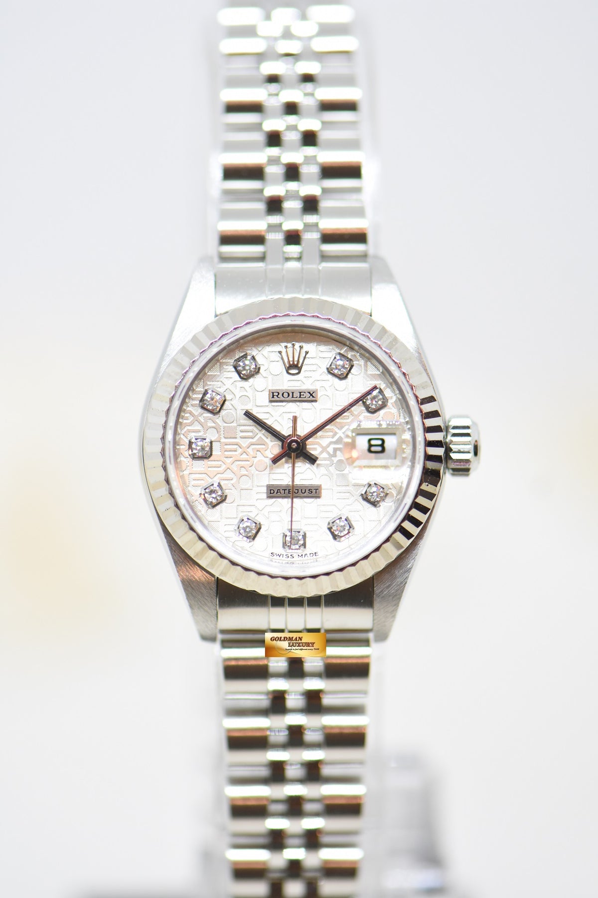 [SOLD] ROLEX OYSTER DATEJUST 26mm COMPUTER DIAMOND DIAL STEEL IN JUBILEE BRACELET 79174 (MINT)