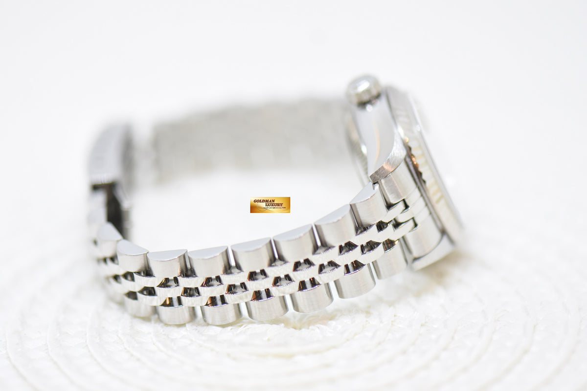 [SOLD] ROLEX OYSTER DATEJUST 26mm COMPUTER DIAMOND DIAL STEEL IN JUBILEE BRACELET 79174 (MINT)