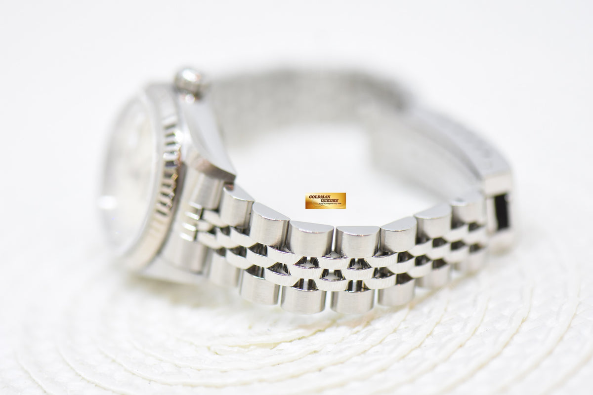 [SOLD] ROLEX OYSTER DATEJUST 26mm COMPUTER DIAMOND DIAL STEEL IN JUBILEE BRACELET 79174 (MINT)