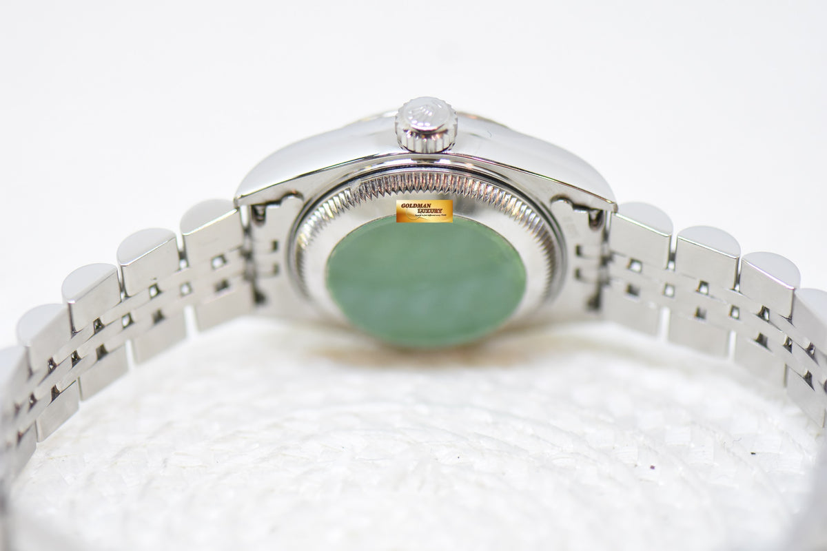 [SOLD] ROLEX OYSTER DATEJUST 26mm COMPUTER DIAMOND DIAL STEEL IN JUBILEE BRACELET 79174 (MINT)