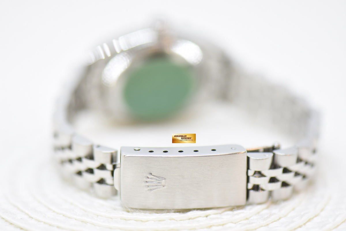 [SOLD] ROLEX OYSTER DATEJUST 26mm COMPUTER DIAMOND DIAL STEEL IN JUBILEE BRACELET 79174 (MINT)