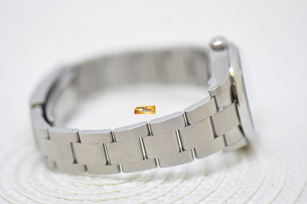 [SOLD] ROLEX OYSTER PERPETUAL 31mm STEEL IN OYSTER BRACELET GREEN DIAL 277200 (NEW-UNWORN)