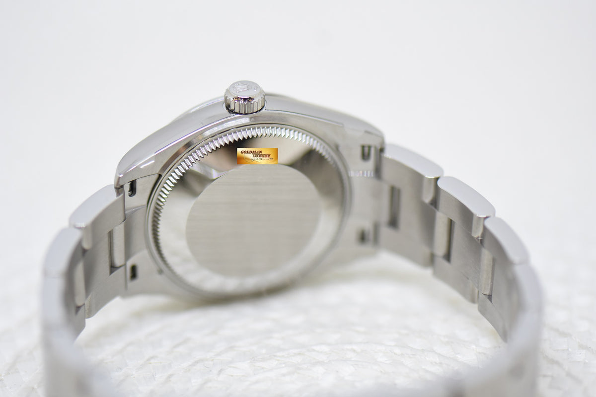 [SOLD] ROLEX OYSTER PERPETUAL 31mm STEEL IN OYSTER BRACELET GREEN DIAL 277200 (NEW-UNWORN)