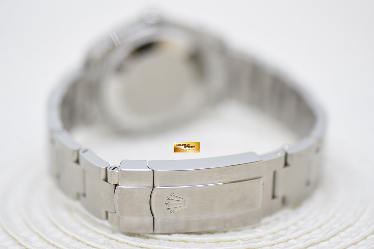 [SOLD] ROLEX OYSTER PERPETUAL 31mm STEEL IN OYSTER BRACELET GREEN DIAL 277200 (NEW-UNWORN)