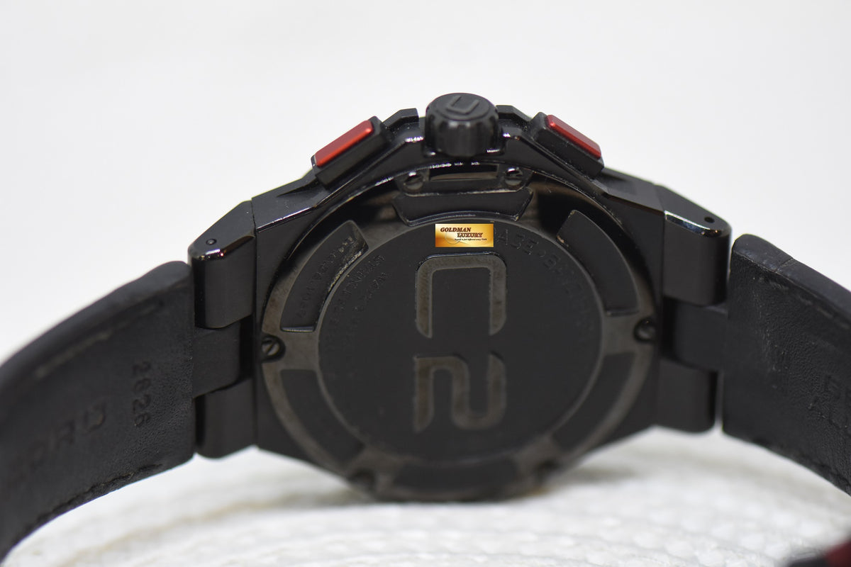 [SOLD] CONCORD C2 CHRONOGRAPH PVD BLACK AUTOMATIC 04.6.36.1067.2626BLK (MINT)