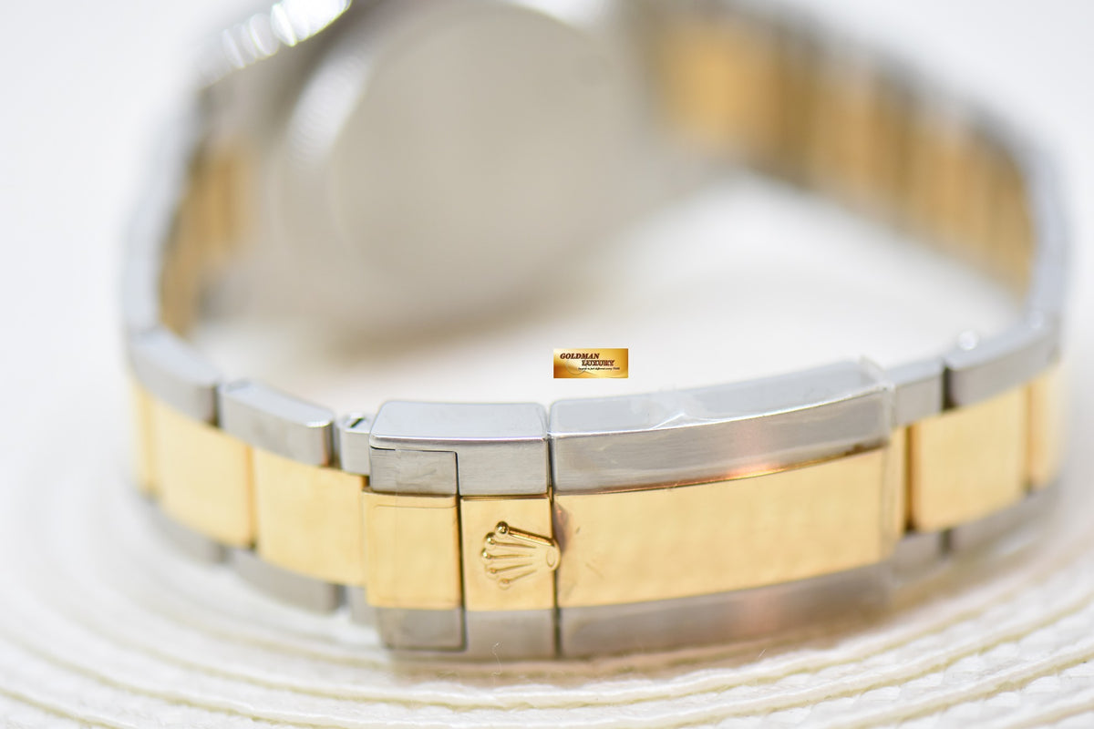 [SOLD] ROLEX OYSTER DAYTONA CHRONOGRAPH 40mm GOLD / STEEL IN OYSTER BRACELET CHAMPAGNE GOLD DIAL 116503 (MINT)