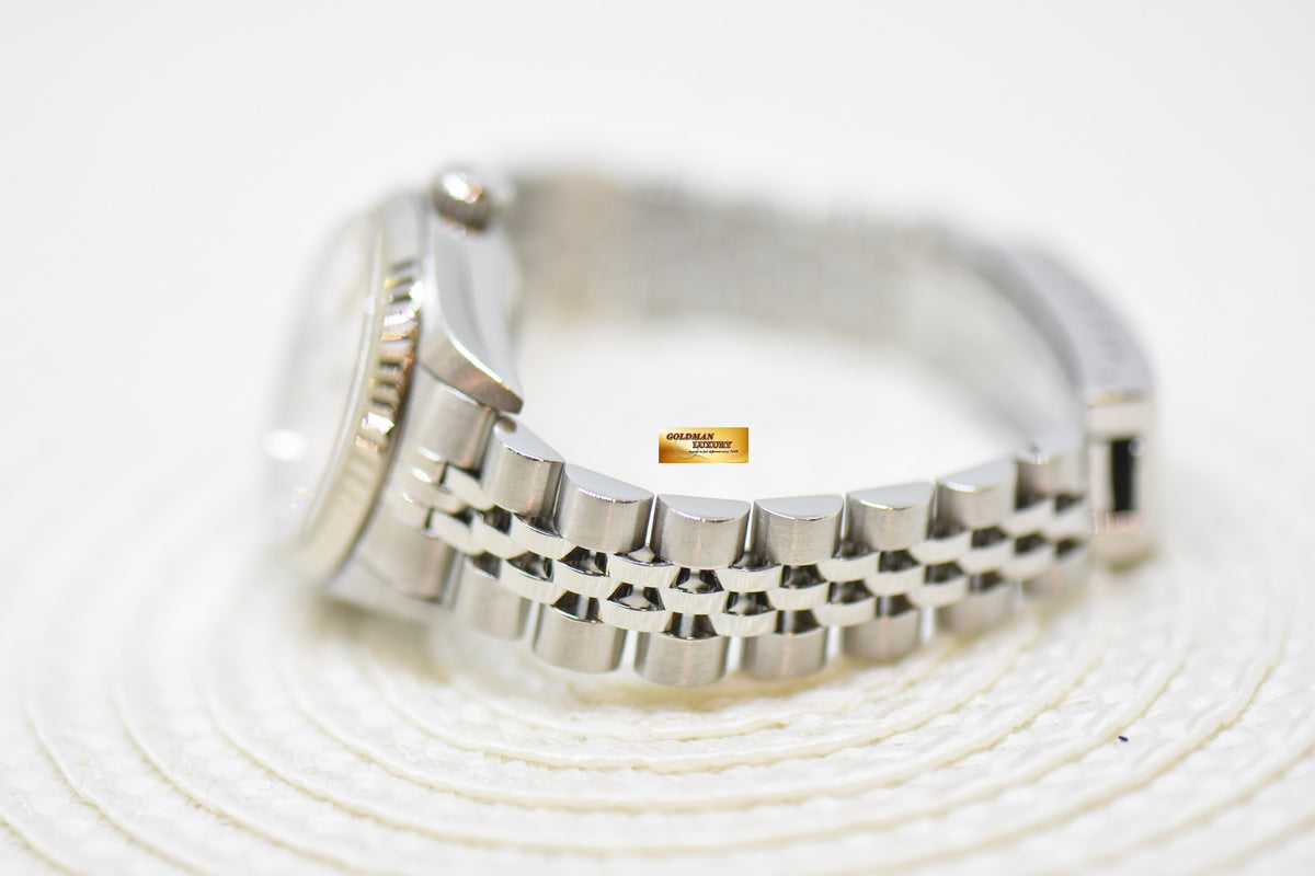 [SOLD] ROLEX OYSTER DATEJUST 26mm COMPUTER DIAMOND DIAL STEEL IN JUBILEE BRACELET 79174 (MINT)