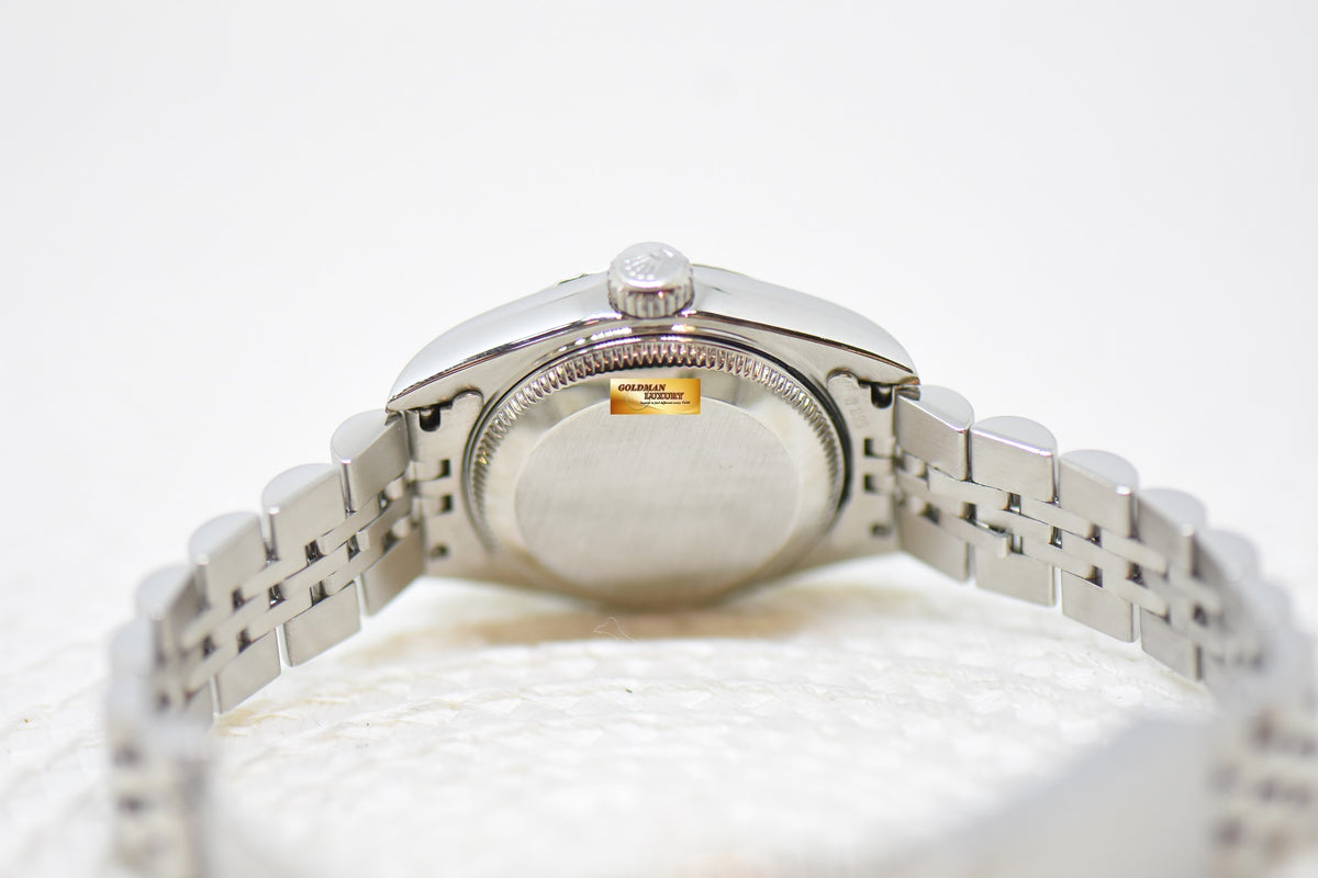 [SOLD] ROLEX OYSTER DATEJUST 26mm COMPUTER DIAMOND DIAL STEEL IN JUBILEE BRACELET 79174 (MINT)