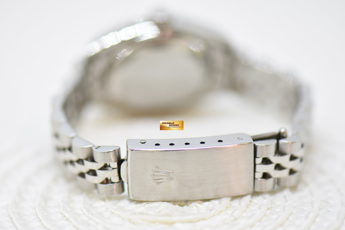 [SOLD] ROLEX OYSTER DATEJUST 26mm COMPUTER DIAMOND DIAL STEEL IN JUBILEE BRACELET 79174 (MINT)