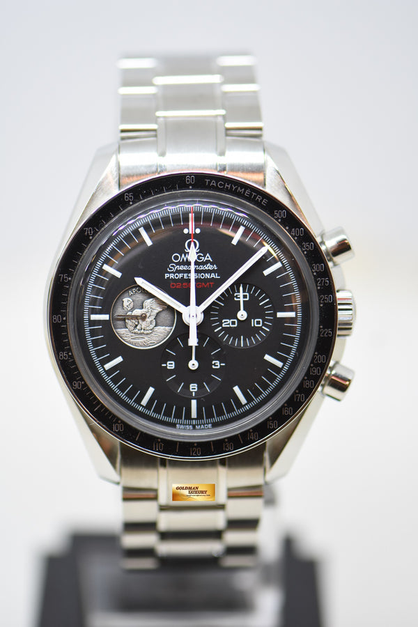 OMEGA SPEEDMASTER MOONWATCH APOLLO 11 40TH ANNIVERSARY MOON LANDING LIMITED EDITION MANUAL WINDING (MINT)