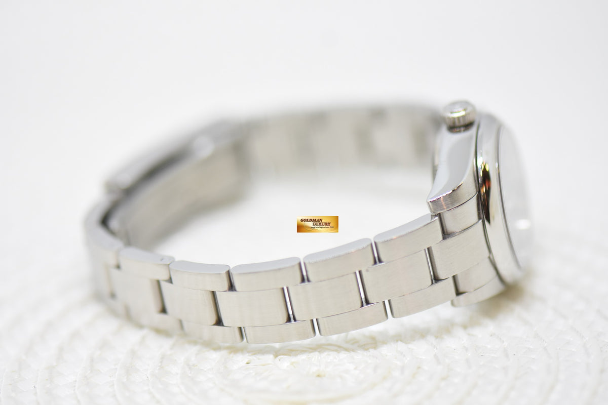 [SOLD] ROLEX OYSTER PERPETUAL 26mm STEEL IN OYSTER BRACELET BLACK 3,6,9 DIAL 176200 (MINT)
