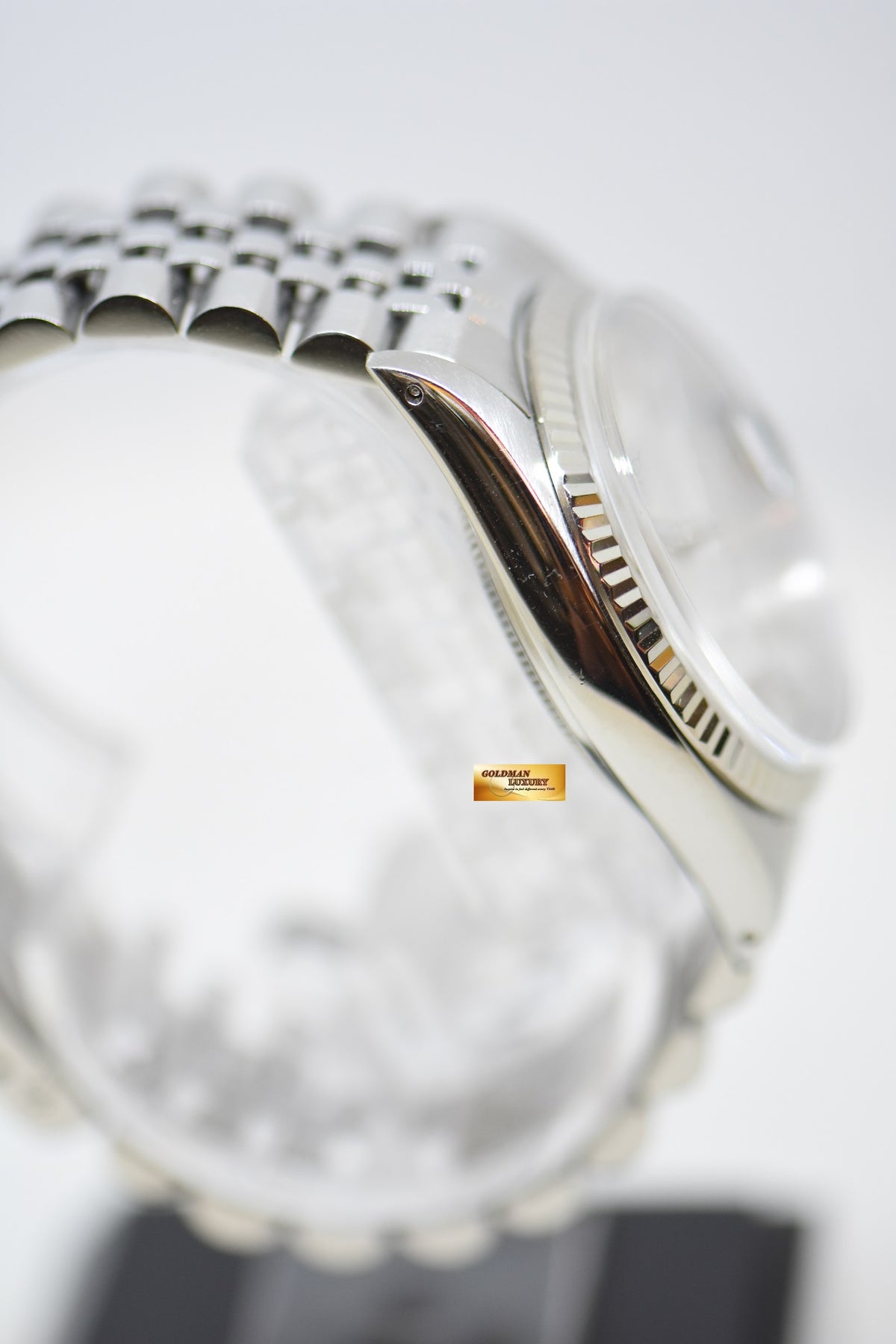 [SOLD] ROLEX OYSTER DATEJUST 36mm STEEL IN JUBILEE BRACELET SILVER DIAL 16014 (QUICKSET-DIAL) (MINT)