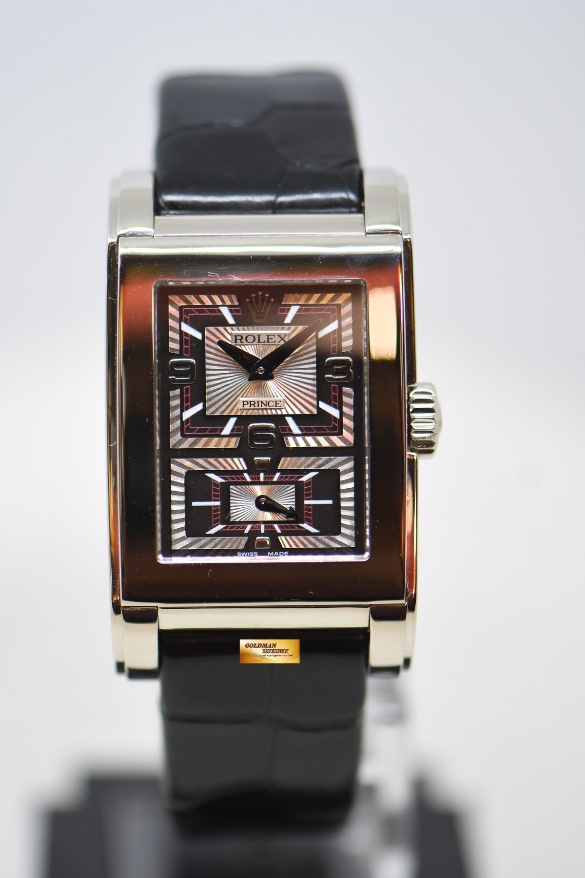 [SOLD] ROLEX CELLINI PRINCE 18K WHITE GOLD MANUAL WINDING 5443/9 (MINT)