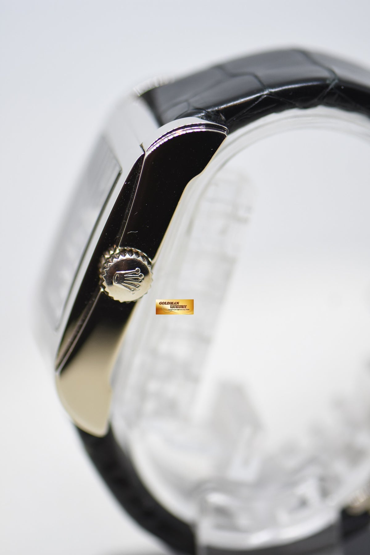 [SOLD] ROLEX CELLINI PRINCE 18K WHITE GOLD MANUAL WINDING 5443/9 (MINT)