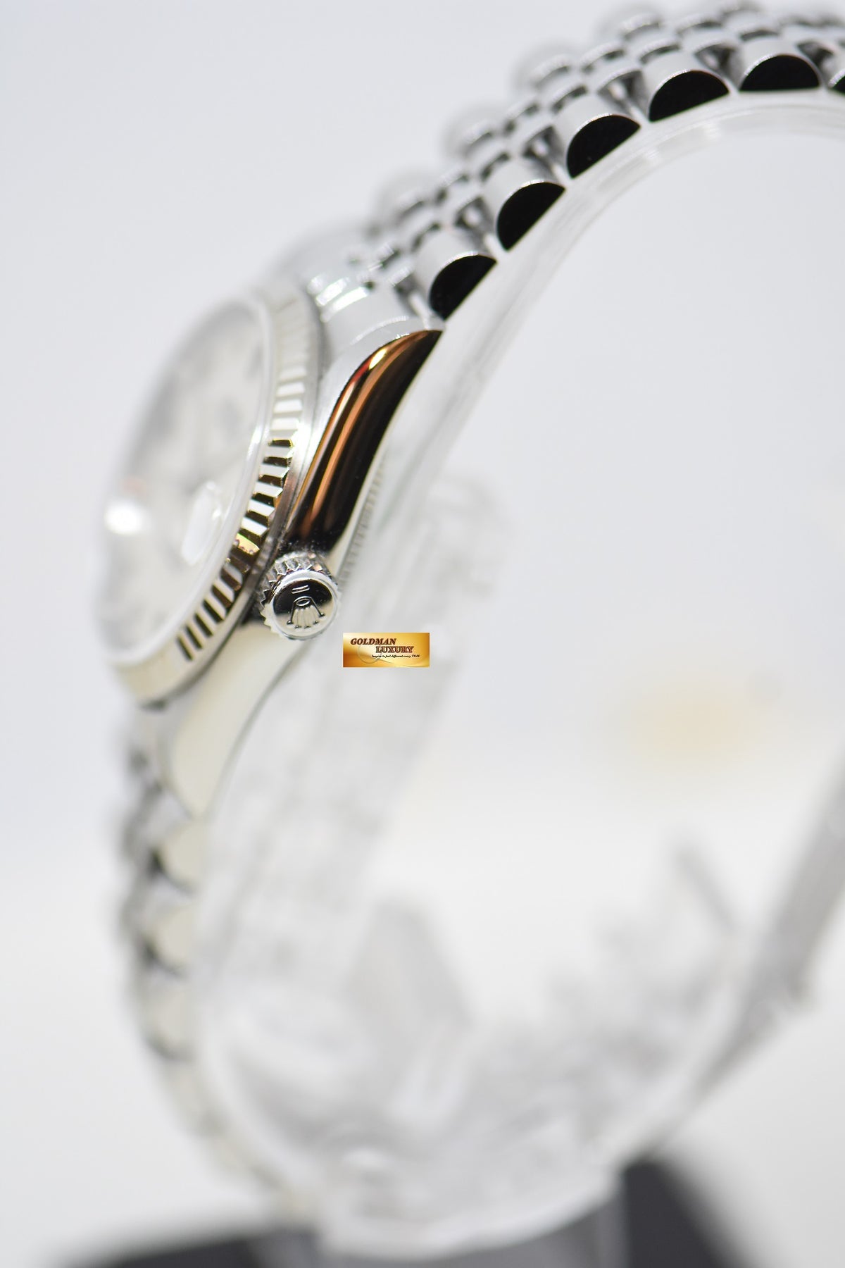 [SOLD] ROLEX OYSTER DATEJUST 31mm STEEL IN JUBILEE BRACELET COMPUTER ARABIC DIAL 68274 (MINT)