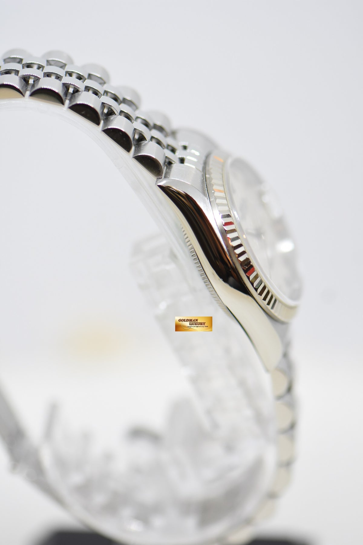 [SOLD] ROLEX OYSTER DATEJUST 31mm STEEL IN JUBILEE BRACELET COMPUTER ARABIC DIAL 68274 (MINT)