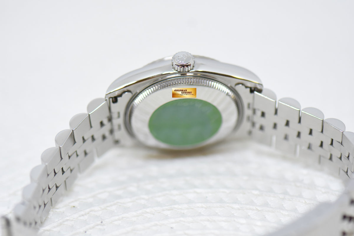 [SOLD] ROLEX OYSTER DATEJUST 31mm STEEL IN JUBILEE BRACELET COMPUTER ARABIC DIAL 68274 (MINT)