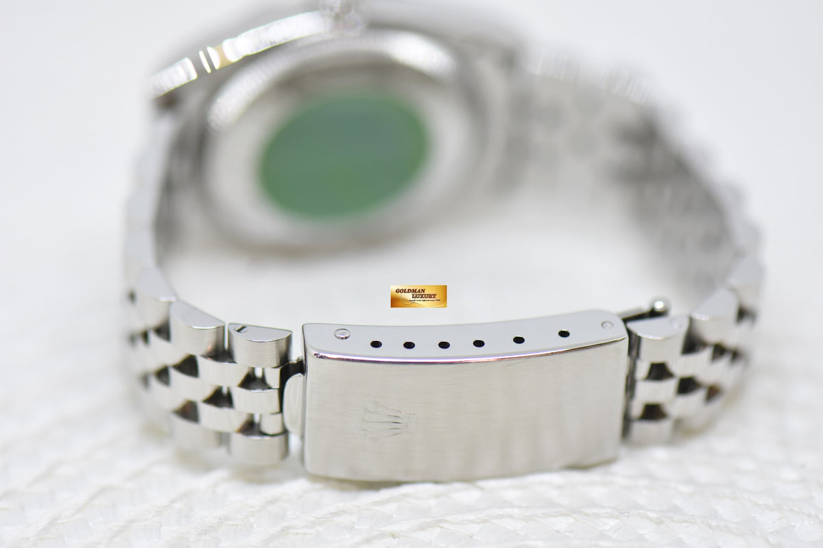 [SOLD] ROLEX OYSTER DATEJUST 31mm STEEL IN JUBILEE BRACELET COMPUTER ARABIC DIAL 68274 (MINT)