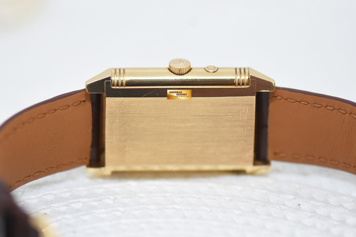 [SOLD] JLC REVERSO DUOFACE 18K ROSE GOLD MEN’S MANUAL WINDING 270.2.54 (MINT)