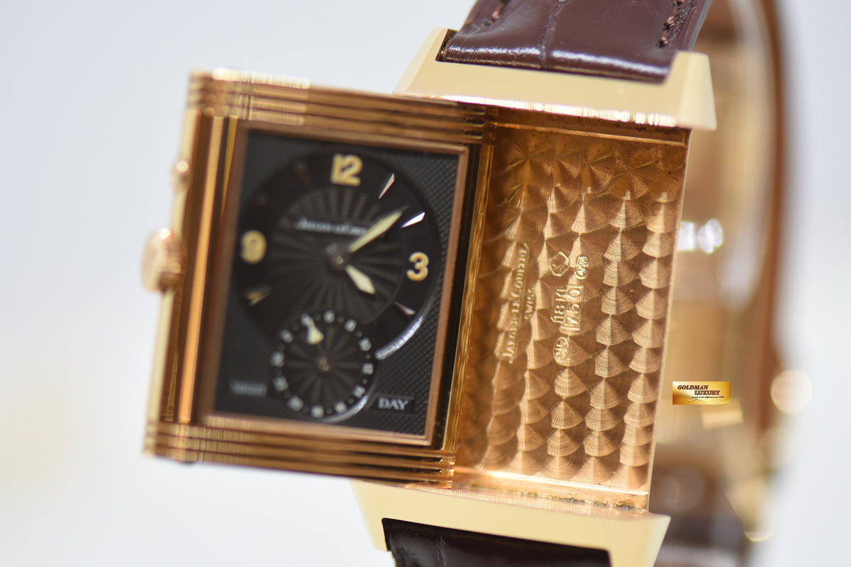 [SOLD] JLC REVERSO DUOFACE 18K ROSE GOLD MEN’S MANUAL WINDING 270.2.54 (MINT)