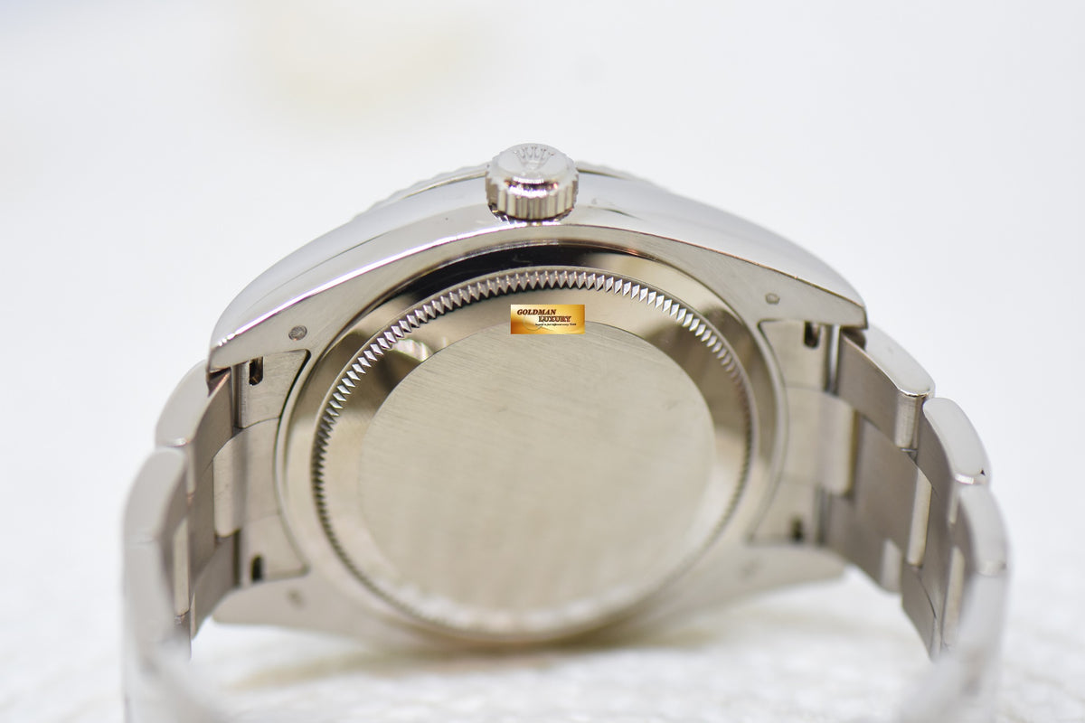 [SOLD] ROLEX OYSTER PERPETUAL SKY-DWELLER 42mm ANNUAL CALENDAR GMT WHITE GOLD WHITE DIAL 326939 (MINT)