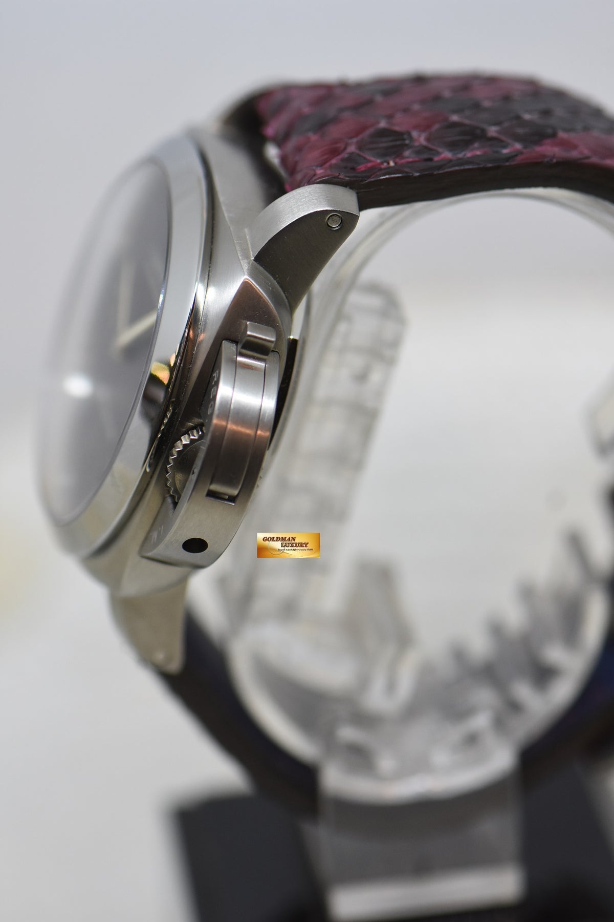 [SOLD] PANERAI LUMINOR MARINA 1950 TITANIUM CASE  44mm TOBACCO BROWN DIAL P.9000 AUTOMATIC PAM 351 (MINT)