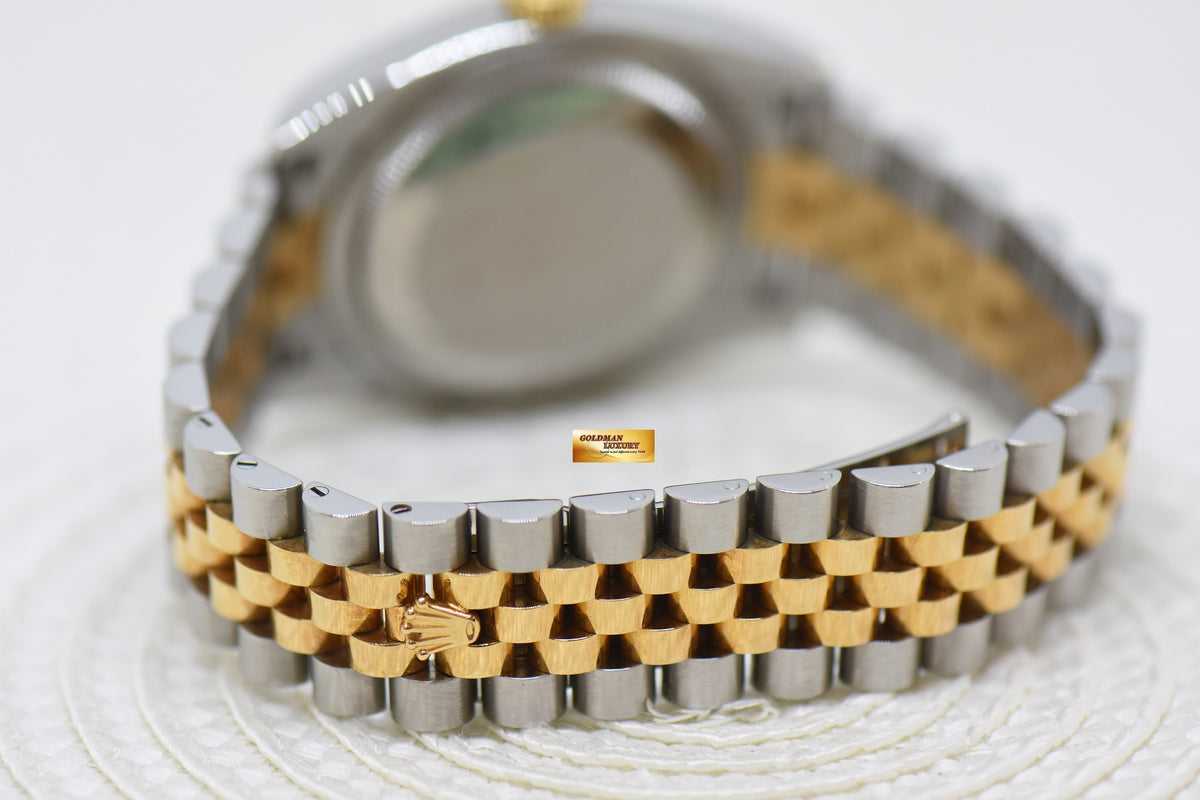 [SOLD] ROLEX OYSTER DATEJUST 36mm HALF-GOLD IN JUBILEE BRACELET CHAMPAGNE DIAMOND DIAL 116233 (LNIB)