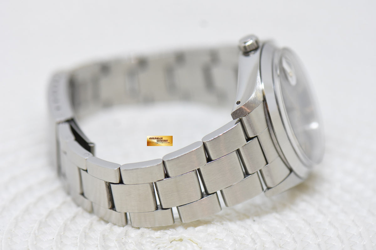 [SOLD] ROLEX OYSTERDATE PRECISION 34mm STEEL BRACELET BLACK DIAL 6694 (VINTAGE)
